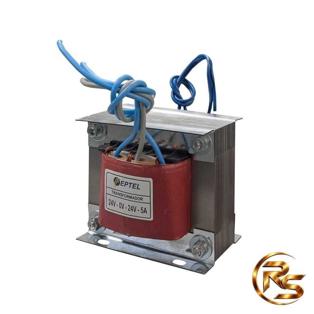 Transformador de Segurança Portátil 220V para 24V com 5 Saídas Industriais Blindadas (NR-10 / NR-33)
