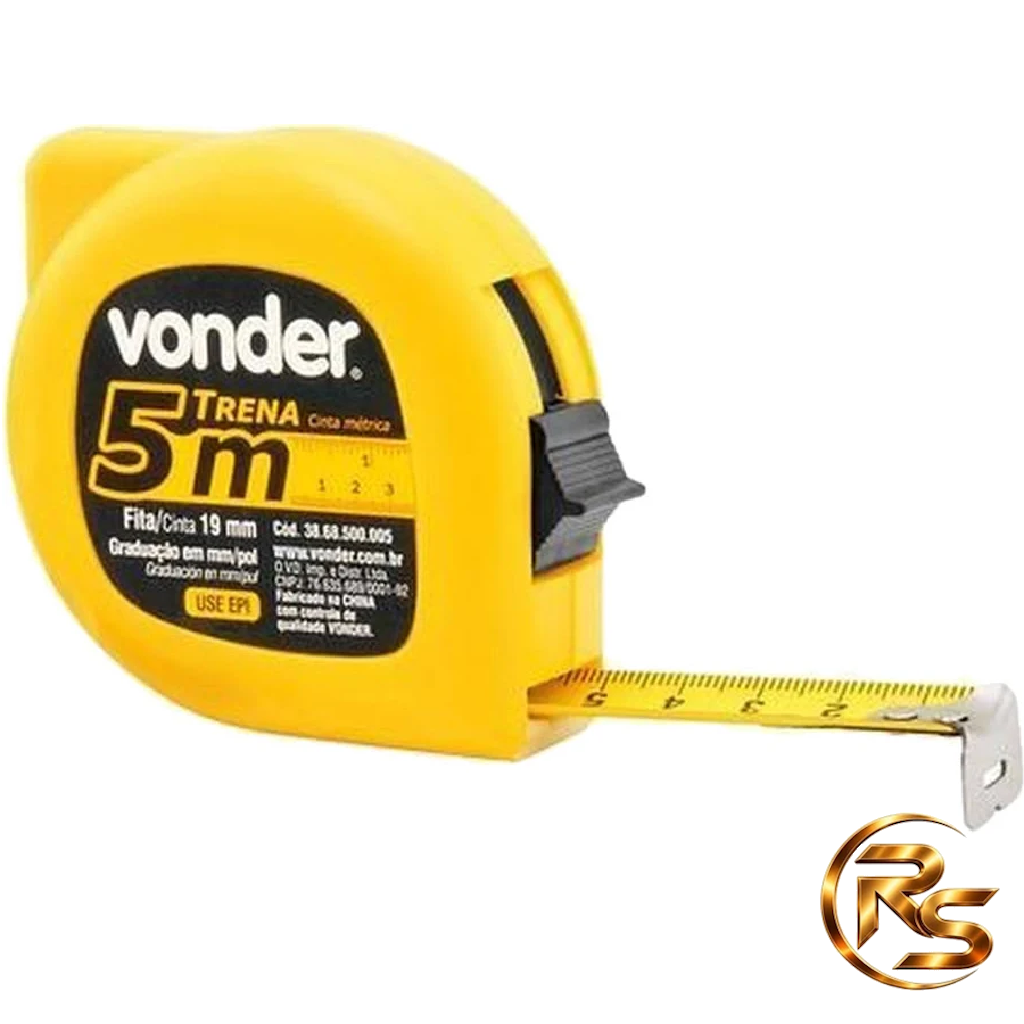 Trena de Aço Vonder 5 metros