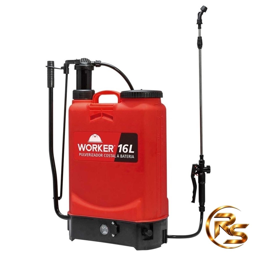Pulverizador Costal Elétrico a Bateria 16L – Worker